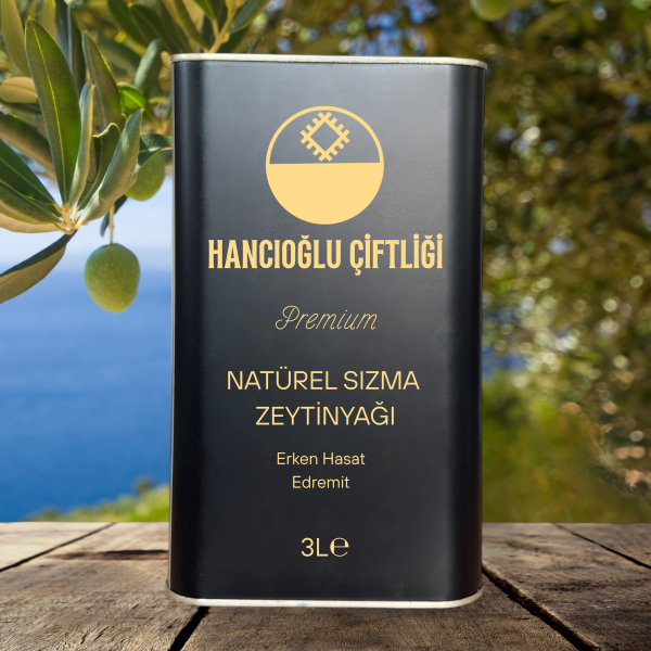 Edremit – Erken Hasat Zeytinyağı 3L